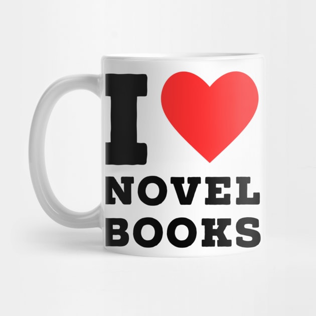 i love novel books by richercollections